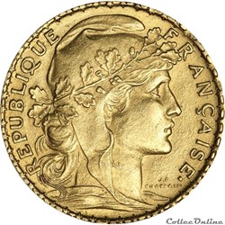 20 francs 1902