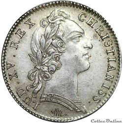 LOUIS XV DIT LE BIEN AIMÉ ÉMISSION DE 1754 n.d.