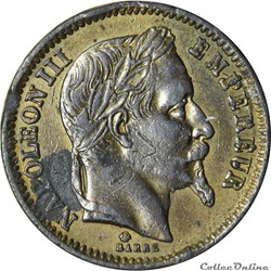 20 Francs Or 1864 A (0R20F-048)