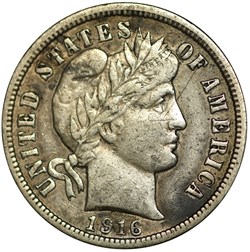 ??? One Dime Barber 1916