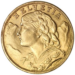 20 francs 1827 B
