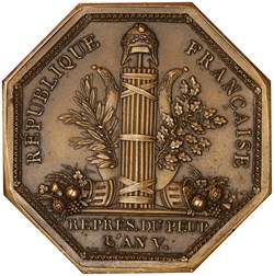 Médaille Bronze, 1792 Conseil des Cinq-Cents
