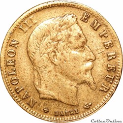 Faux - 5 francs Or 1863 A (OR5F-055)