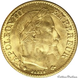 10 Francs 1865 A