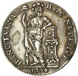 Pays-Bas _ Quart de Gulden 1794