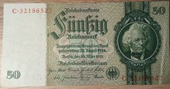 Billet 50 Reichsmark 30.3.1933 SPL 182a Allemagne