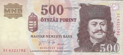 500 Forint 2006 Pick 194 Hongrie