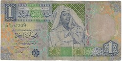 1 Dinar 2002 Pick 63a Libye