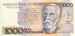 1000 Cruzeiros 1988 Pick 213b  Bresil