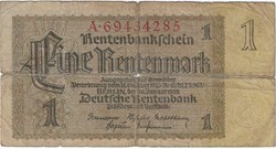 Billet 1 Reichsmark 30.1.1937 TB+ P.173b Allemagne
