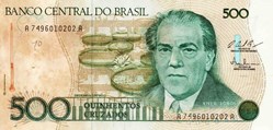 500 Cruzeiros 1987 Pick 212c Bresil