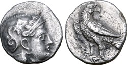 'Eagle series' AR Drachm - Bopearachchi, Sophytes Series 2A;