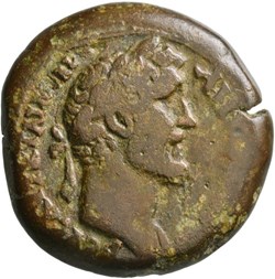 Æ Drachma - Antoninus Pius