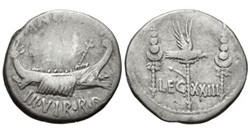 Marcus Antonius AR Denarius, Legio XXIII