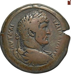 Æ Drachma - Hadrianus - ex Giovanni Dattari collection