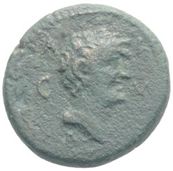 Marcus Antonius. Æ As, Macedon mint