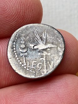 Marcus Antonius AR Denarius, LEG VI 'Ferrata'
