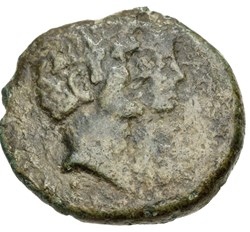 Marcus Antonius ACHAEA Æ As, Fleet coinage Heavy series