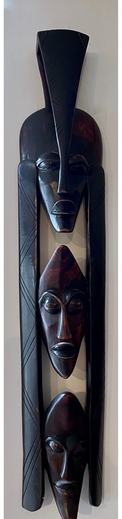 Trio de Masques Kenyan