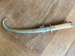 Khanjar couteau Filigrane Plaqué Argent