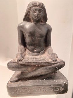 Statue Scribe Egyptien