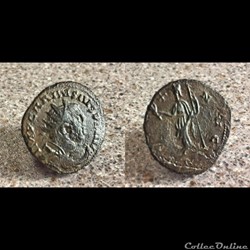 Carausius Antoninianus with error in reverse legend.