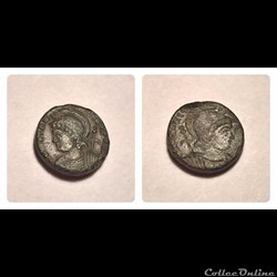 Brockage. City Commemorative. CONSTANTINOPOLIS.