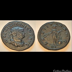 Tacitus (A.D.276). AE Antoninianus. Originally from The Langtoft Hoard UK