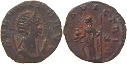 autre romaine 257-258 Salonine antoninien au revers Venus frappé à Rome