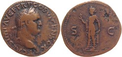 Lyon 77 Titus as au revers Spes