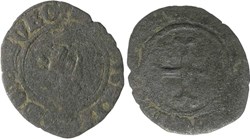 Auxonne 1425 engrogne au lion couronné au nom de Philippe-le-Bon