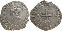 Auxonne 1419-01 à 04 gros au nom de Jean-sans-Peur variété inédite aux meubles inversés