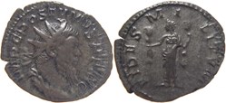 Postume 260-261 antoninien au revers Fides frappé à Trèves