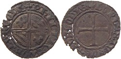 Saint Laurent-lès-Chalon 1421 double tournois type 1 au nom de Philippe-le-Bon