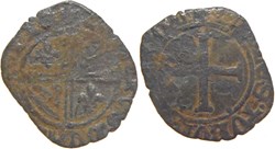 Cuisery 1421-1422 double tournois de type 1 variété au nom de Philippe-le-Bon