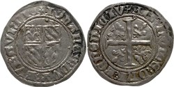 Auxonne 1412-1416 grand blanc au nom de Jean-sans-Peur