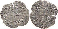 Abbaye de Cluny 1060-1140 denier de type 1b variété de légende d'avers fautée