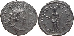 Postume 263-265 antoninien au revers Providentia frappé à Trèves