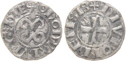 Dijon 1143-1162 denier au nom de Eudes II