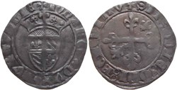 Auxonne 1419-01 à 04 gros variété inédite au nom de Jean-sans-Peur