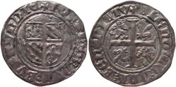 Auxonne 1412-1416 grand blanc au nom de Jean-sans-Peur