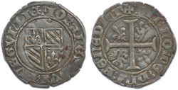 Auxonne 1412-1416 grand blanc au nom de Jean-sans-Peur