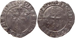 Auxonne 1419-08 à 09 gros variété inédite et meubles inversés au nom de Jean-sans-Peur