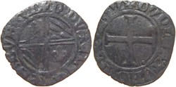 Cuisery 1422-1423 double tournois de type 2 variété au nom de Philippe-le-Bon