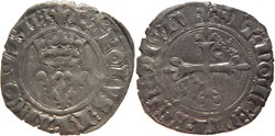 Mâcon 1419-8 fin gros dit "florette" 5è émission royale variété au nom de Charles VI