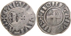 Chalon-sur-Saône 1065-1113 denier au nom du comte Hugues II
