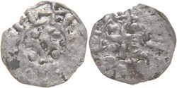 Mâcon 1137-1239 obole à la croix cantonnée au nom de Philippe Ier aux légendes anépigraphes