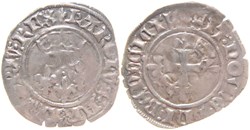 Mâcon 1419-9 à 1420-03 gros dit "florette" 5è émission royale fautée au nom de Charles VI