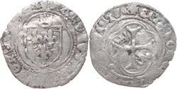 Mâcon ? 1488-04 sizain petit blanc au nom de Charles VIII, émission non officielle