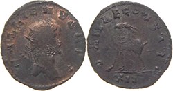 autre romaine 267-268 Gallien antoninien au revers Dianae frappé à Rome